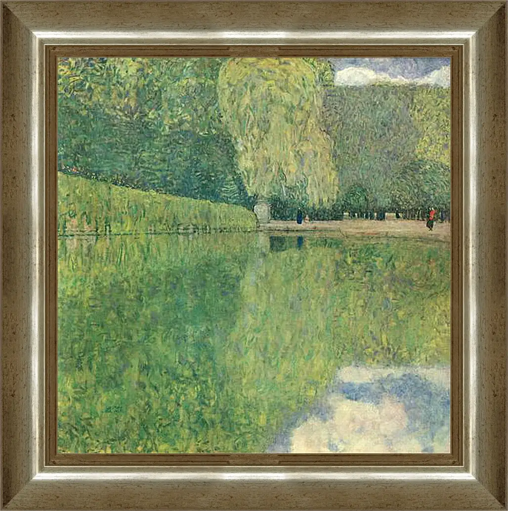 Картина в раме - Schonbrunner Park. Густав Климт