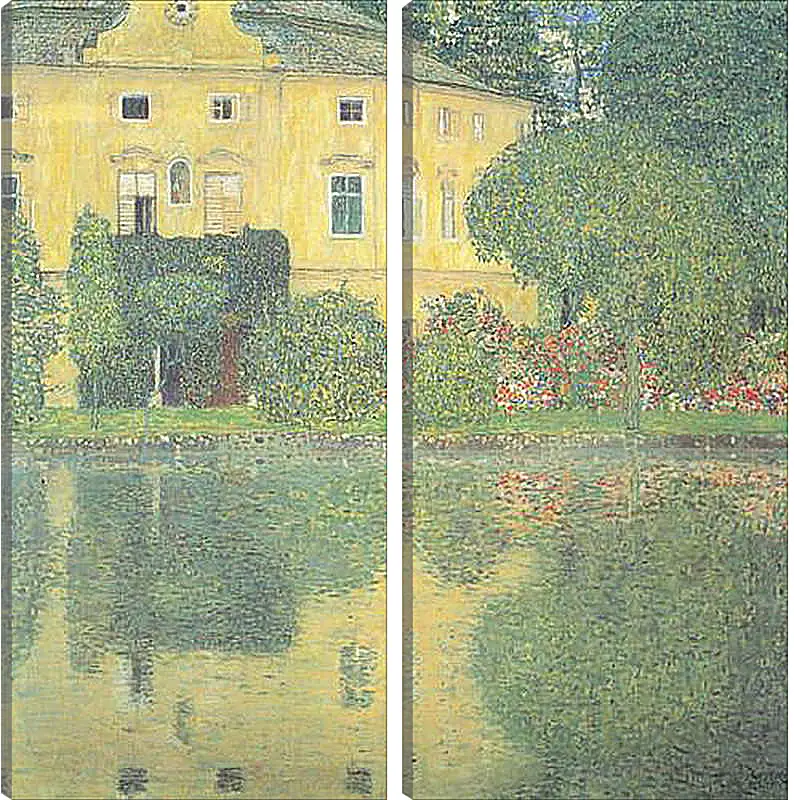 Модульная картина - Schloss Kammer am Attersee IV. Густав Климт