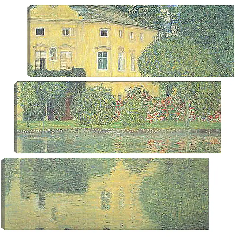 Модульная картина - Schloss Kammer am Attersee IV. Густав Климт