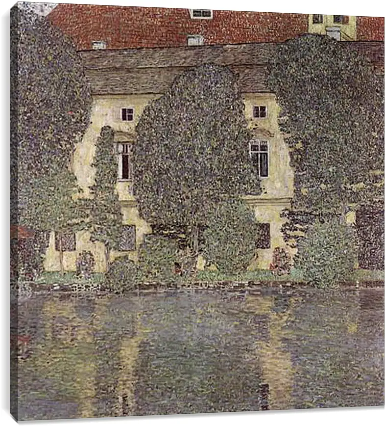 Постер и плакат - Schloss Kammer am Attersee III. Густав Климт