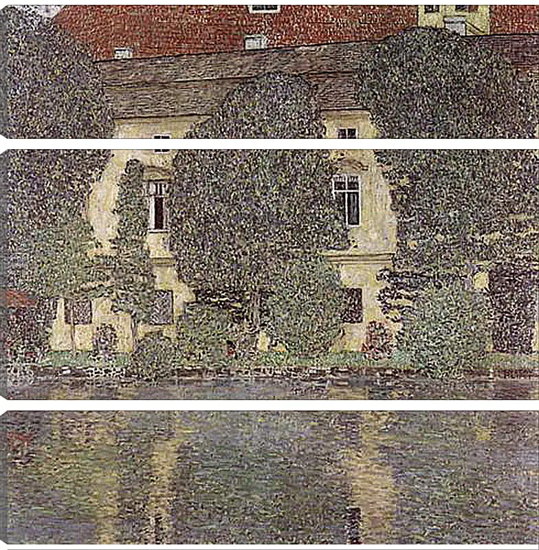 Модульная картина - Schloss Kammer am Attersee III. Густав Климт
