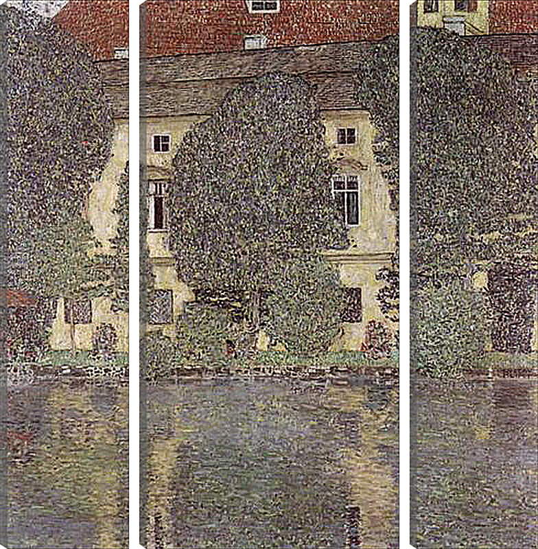 Модульная картина - Schloss Kammer am Attersee III. Густав Климт