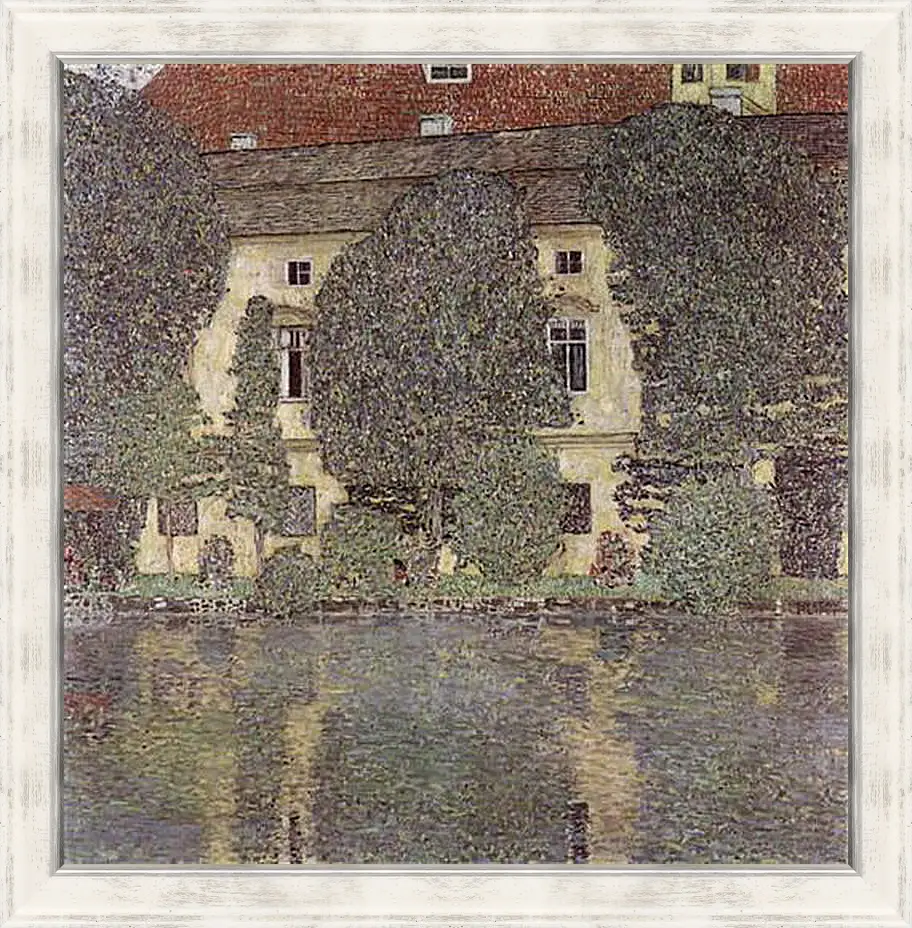 Картина в раме - Schloss Kammer am Attersee III. Густав Климт