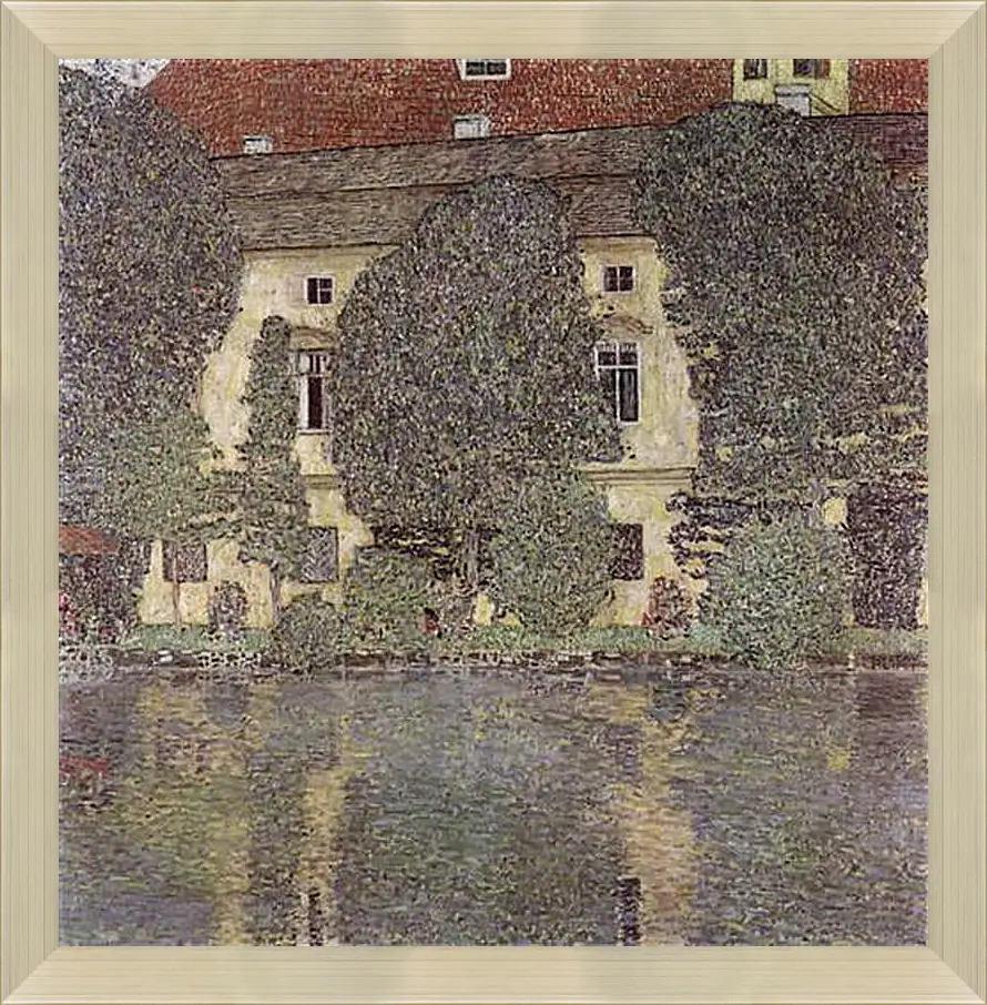 Картина в раме - Schloss Kammer am Attersee III. Густав Климт