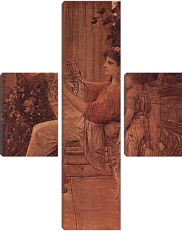 Модульная картина - Sappho. Густав Климт