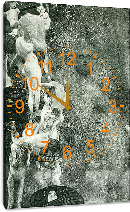 Часы картина - Philosophie (Endzustand 1907). Густав Климт
