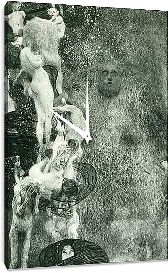 Часы картина - Philosophie (Endzustand 1907). Густав Климт