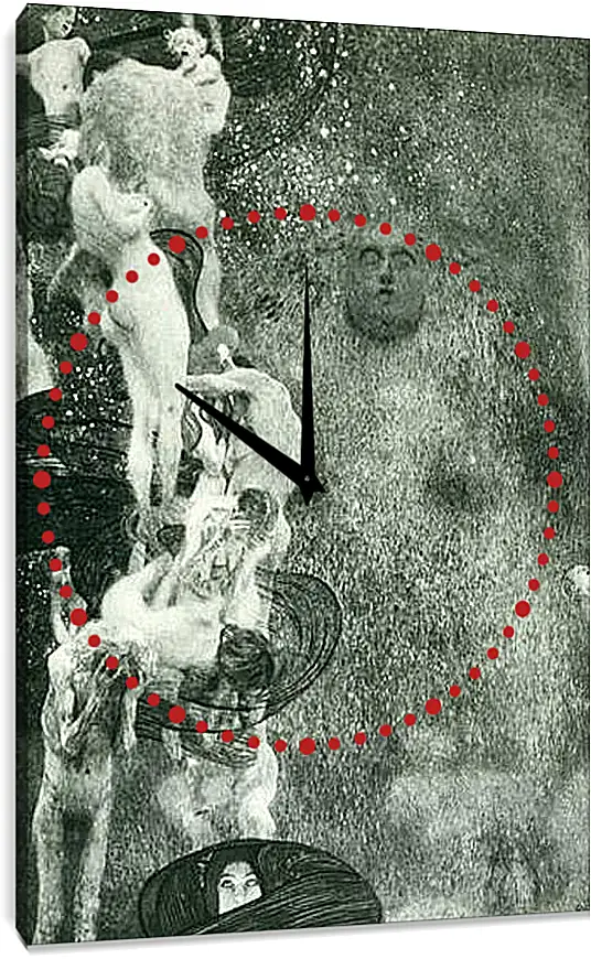 Часы картина - Philosophie (Endzustand 1907). Густав Климт
