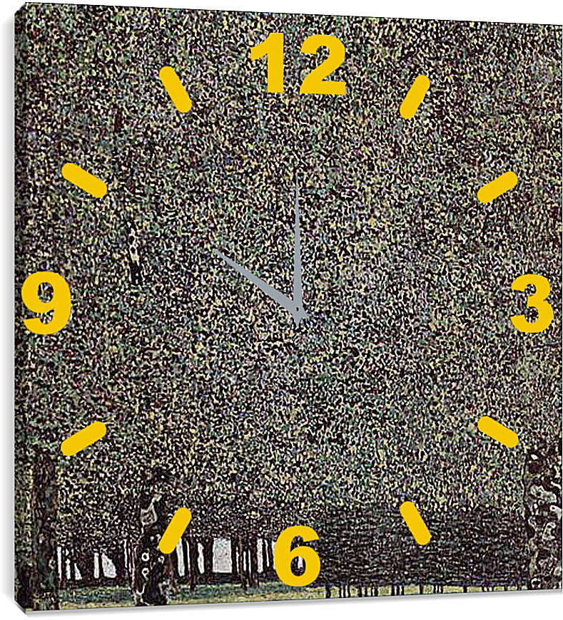 Часы картина - Park. Густав Климт
