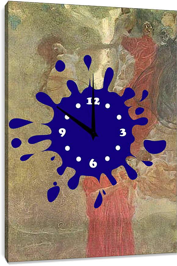 Часы картина - Medizin (Kompositionsentwurf). Густав Климт
