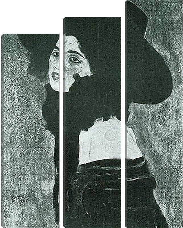 Модульная картина - Madchenbildnis (Backfisch). Густав Климт