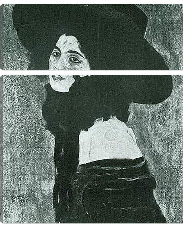 Модульная картина - Madchenbildnis (Backfisch). Густав Климт
