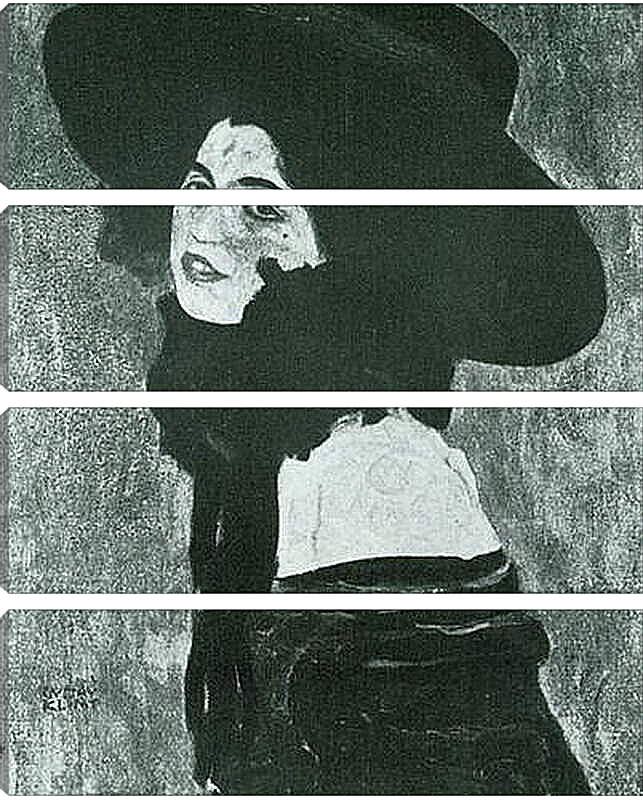 Модульная картина - Madchenbildnis (Backfisch). Густав Климт
