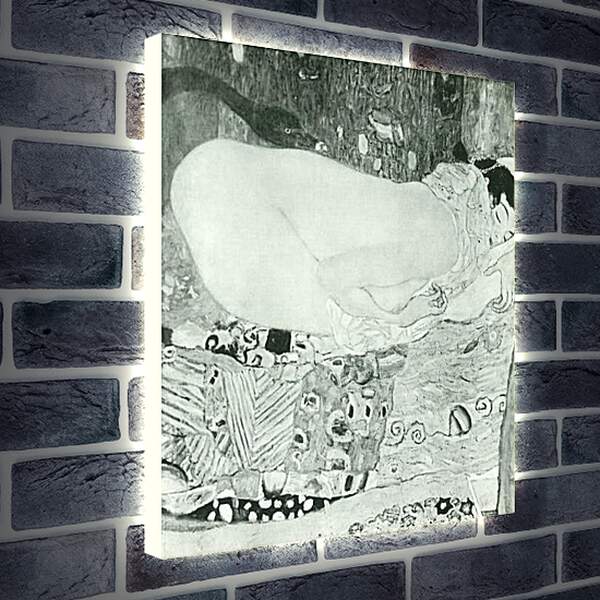 Лайтбокс световая панель - Leda. Густав Климт
