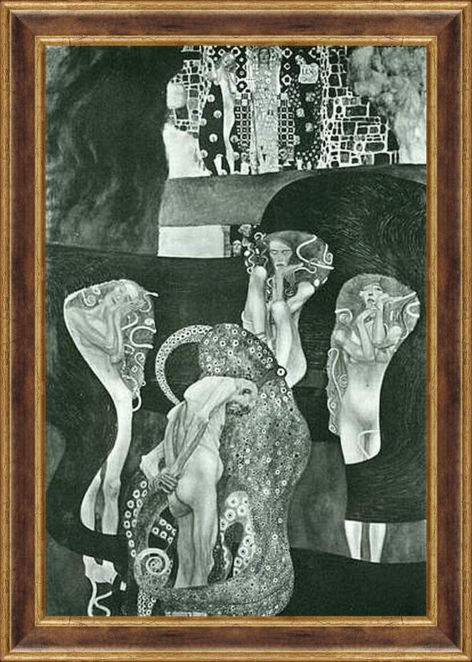 Картина в раме - Jurisprudenz. Густав Климт
