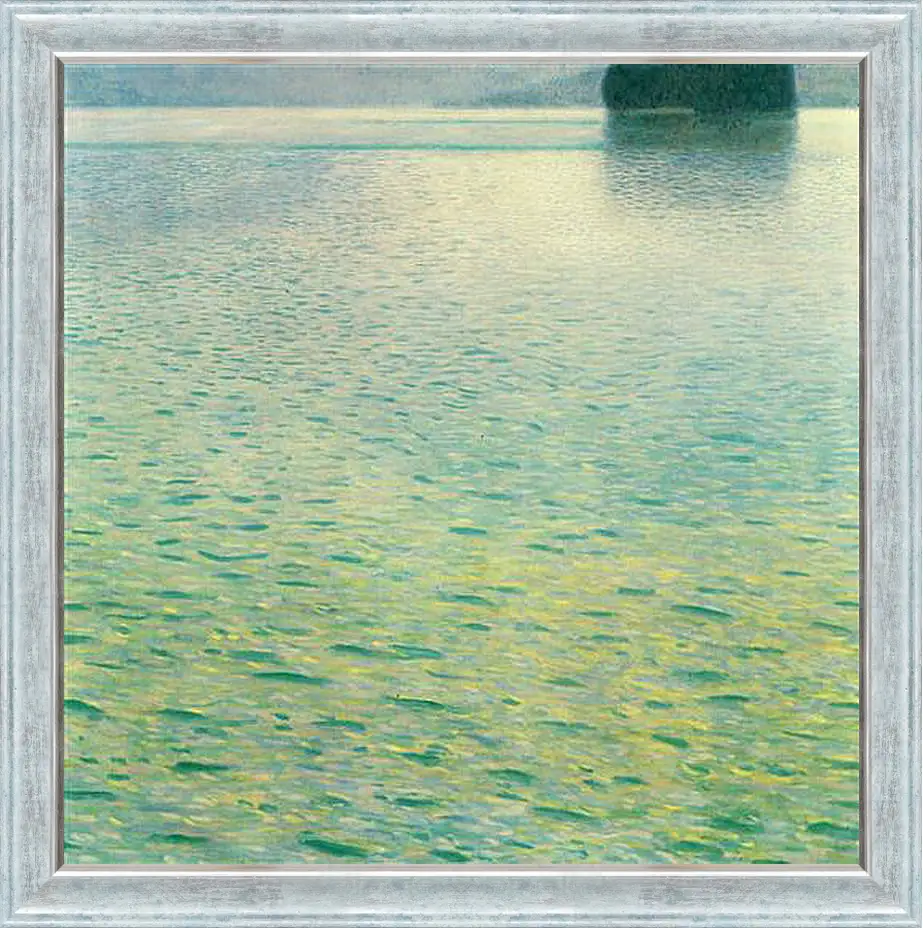 Картина в раме - Insel im Attersee. Густав Климт