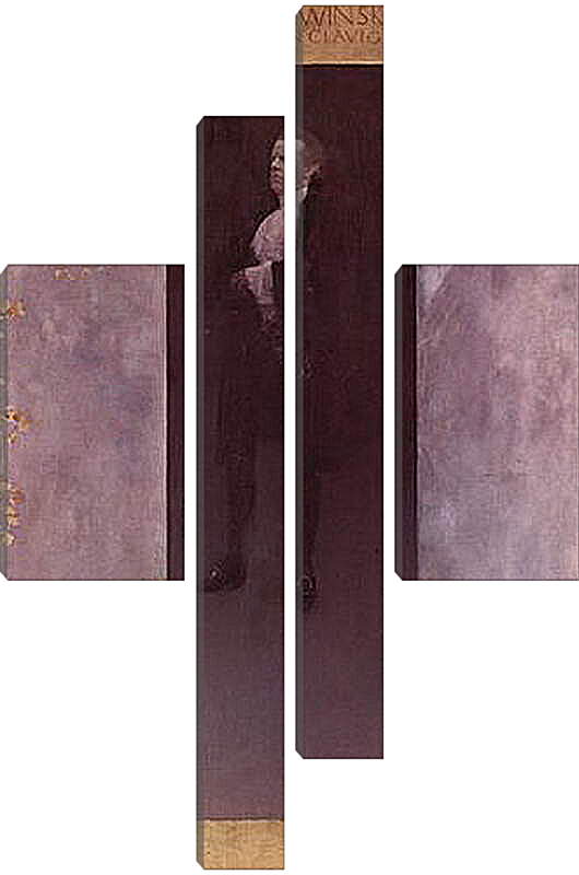 Модульная картина - Hofburgschauspieler Josef Lewinsky als Carlos. Густав Климт