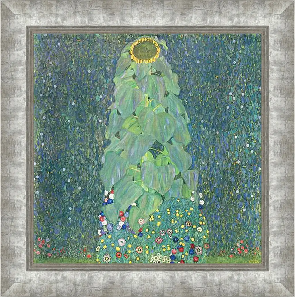 Картина в раме - Die Sonnenblume. Густав Климт