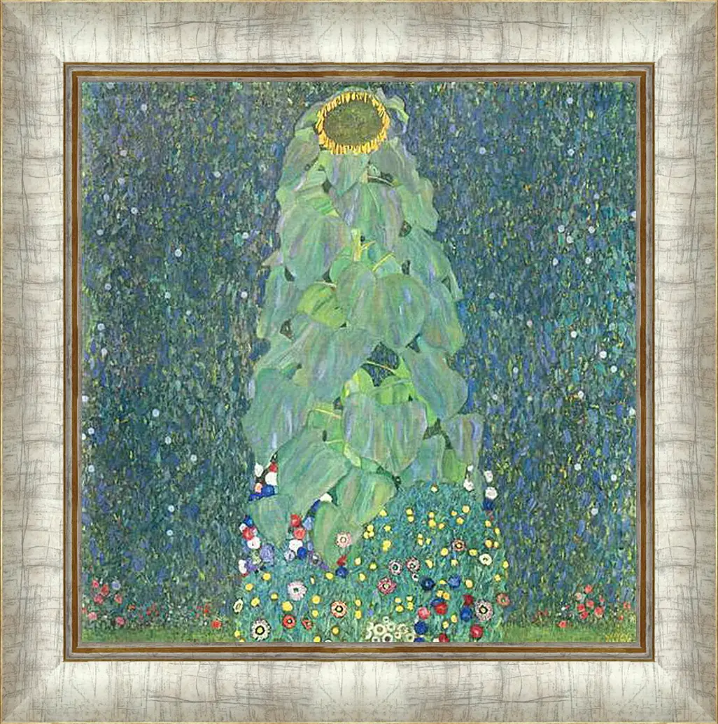 Картина в раме - Die Sonnenblume. Густав Климт