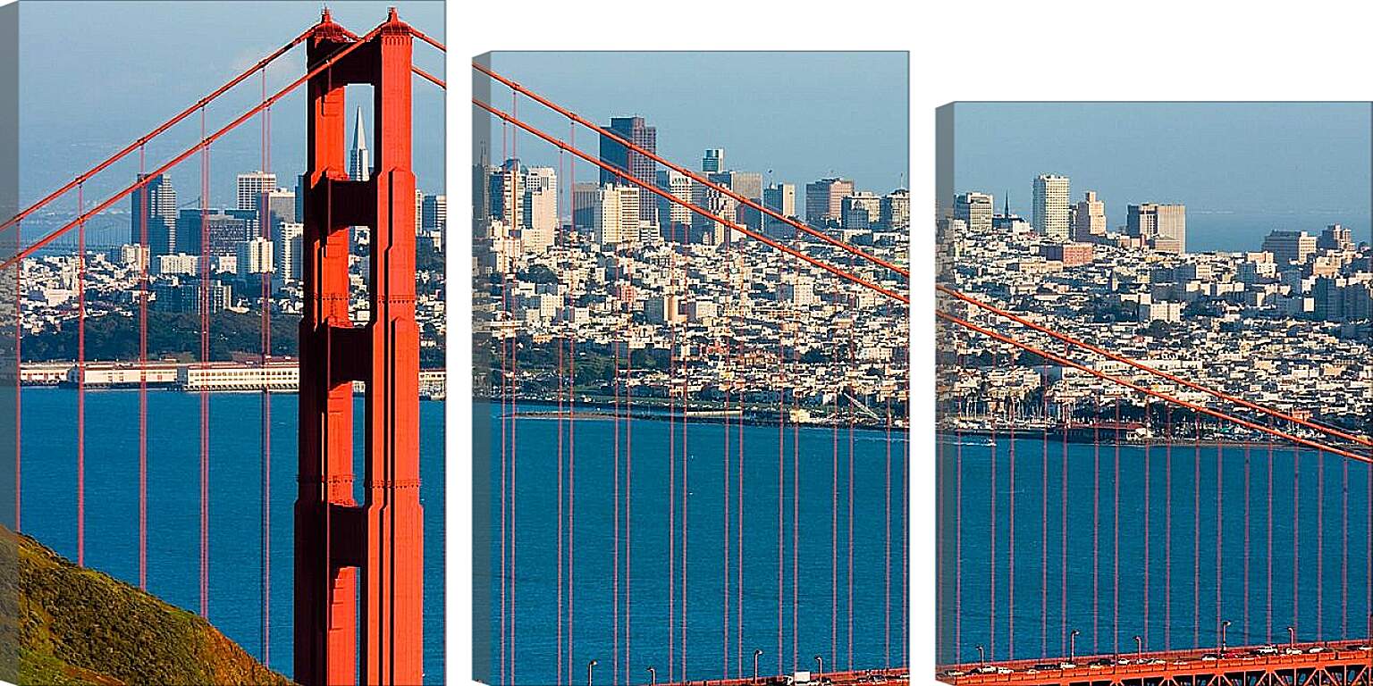Модульная картина - Мост Сан Франциско