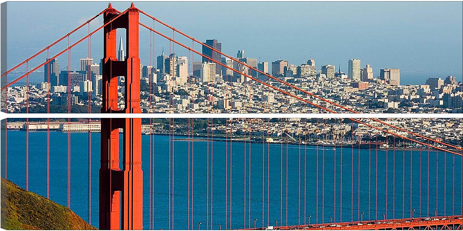 Модульная картина - Мост Сан Франциско