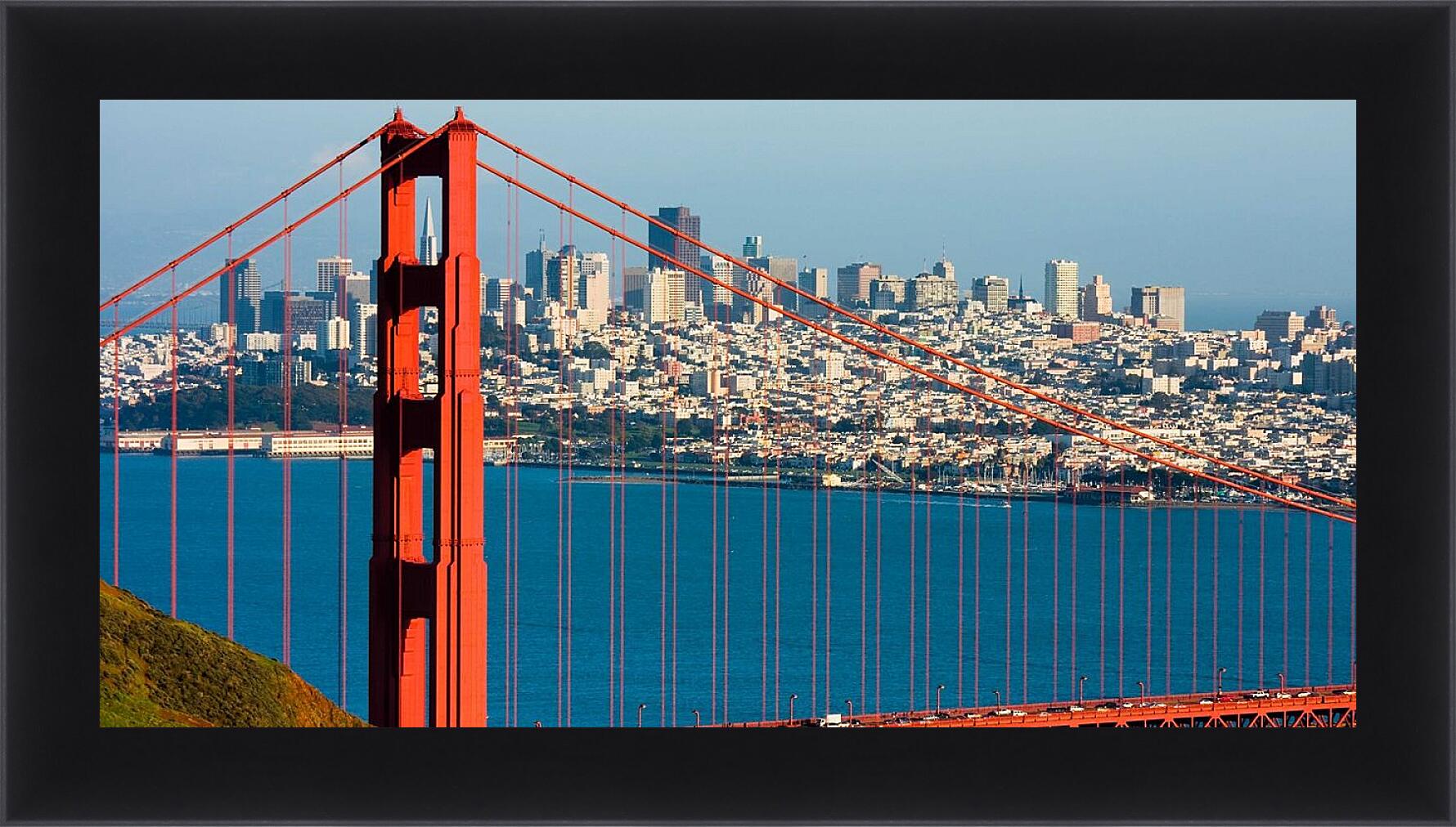 Картина в раме - Мост Сан Франциско