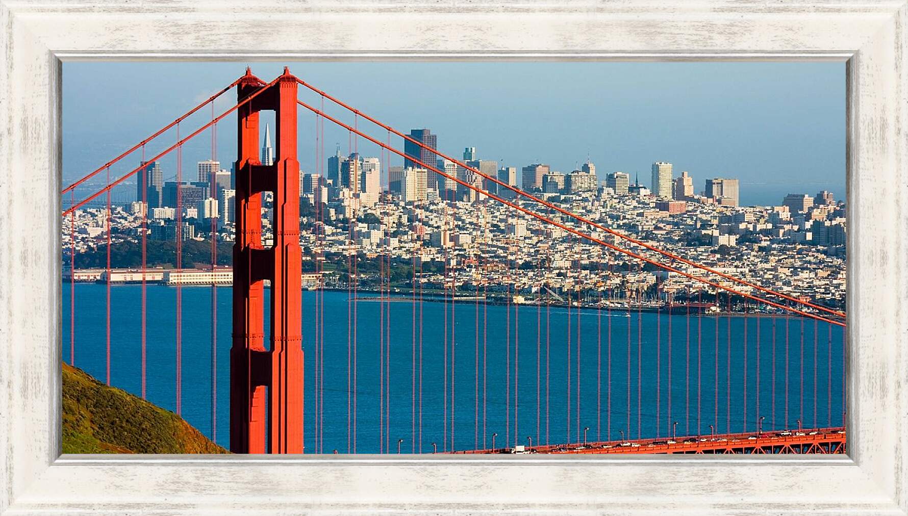 Картина в раме - Мост Сан Франциско