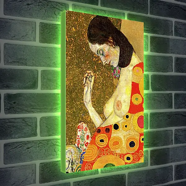 Лайтбокс световая панель - Hope II (Detail). Густав Климт