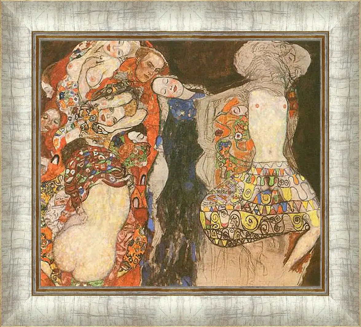 Картина в раме - Die Braut. Густав Климт
