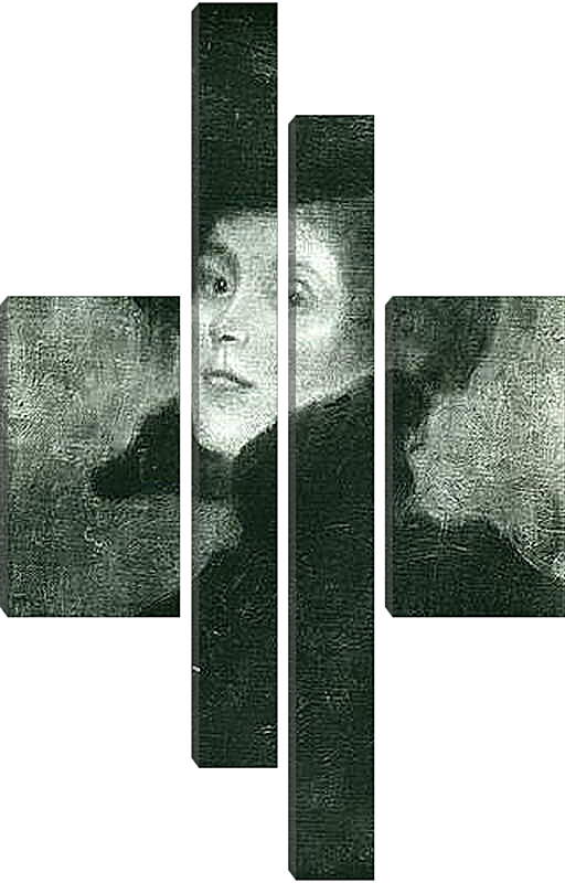 Модульная картина - Damenbildnis in Weib. Густав Климт