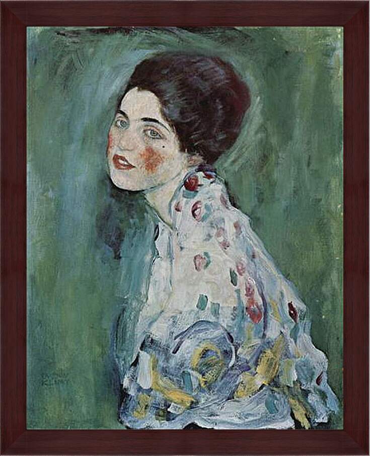 Картина в раме - Damenbildnis. Густав Климт