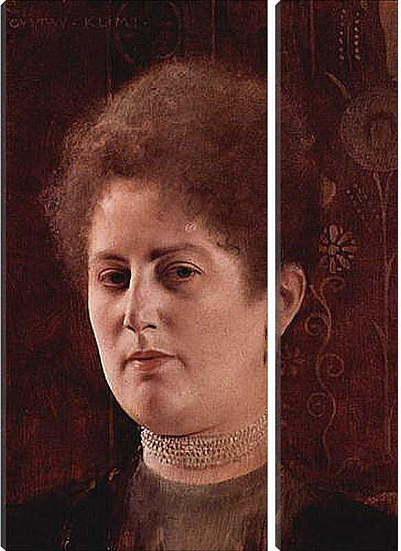 Модульная картина - Damenbildnis. Густав Климт