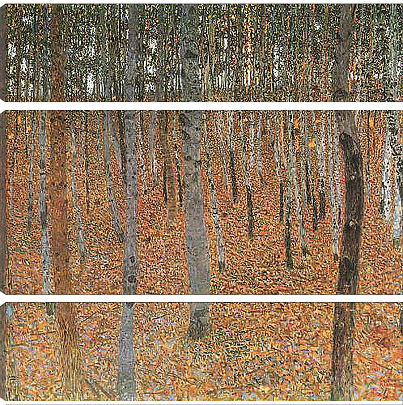Модульная картина - Buchenwald I. Густав Климт