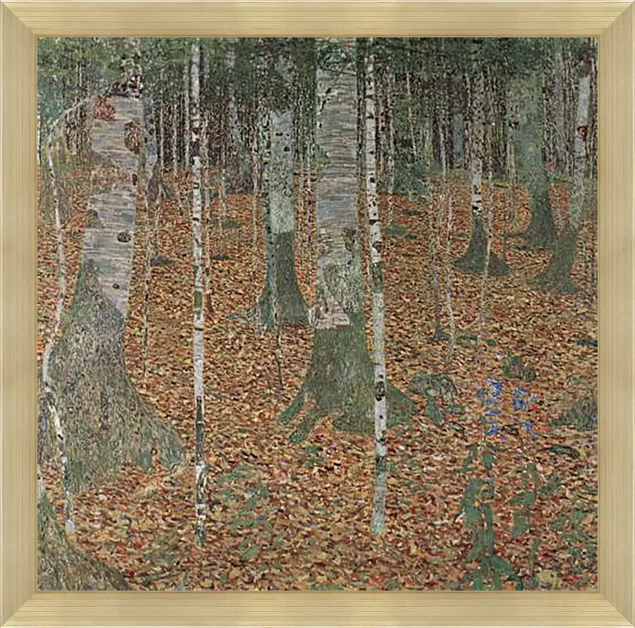 Картина в раме - Birkenwald. Густав Климт