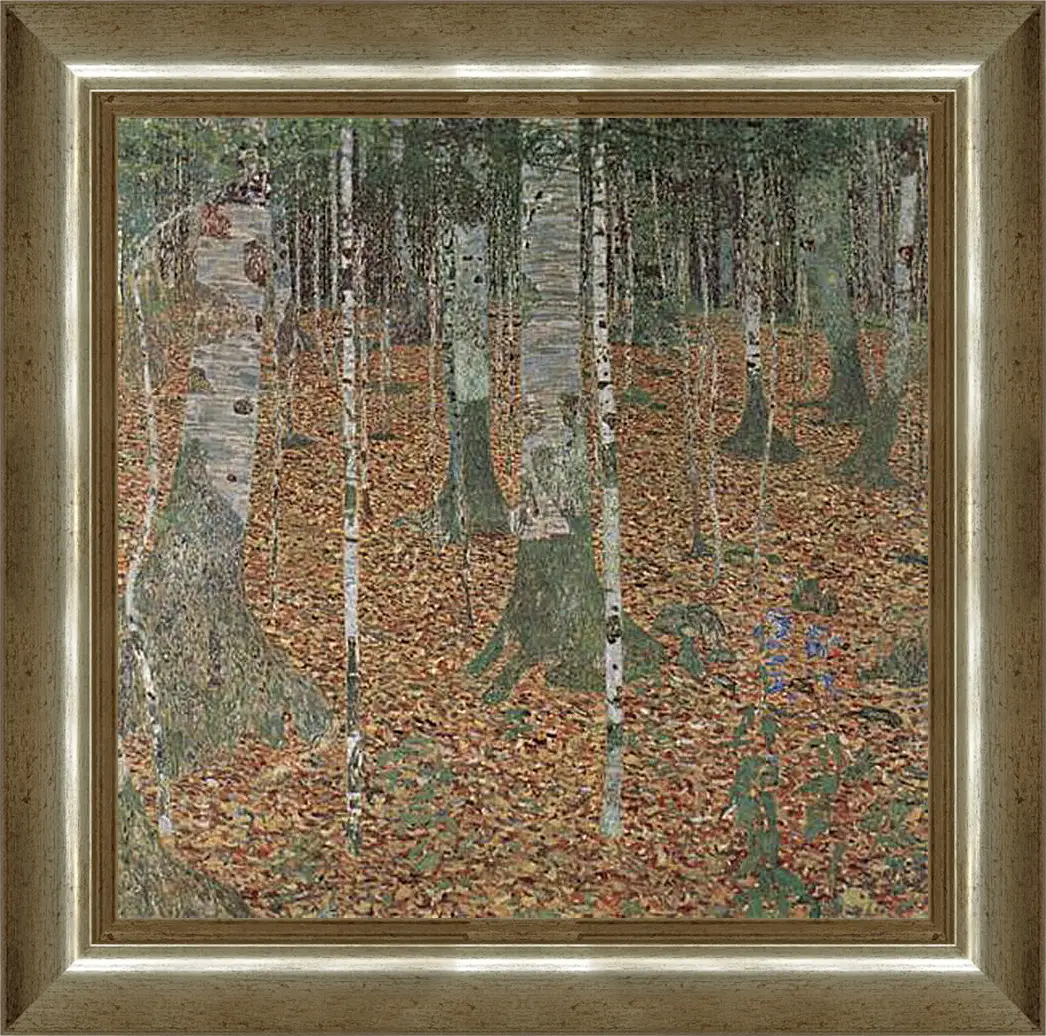 Картина в раме - Birkenwald. Густав Климт