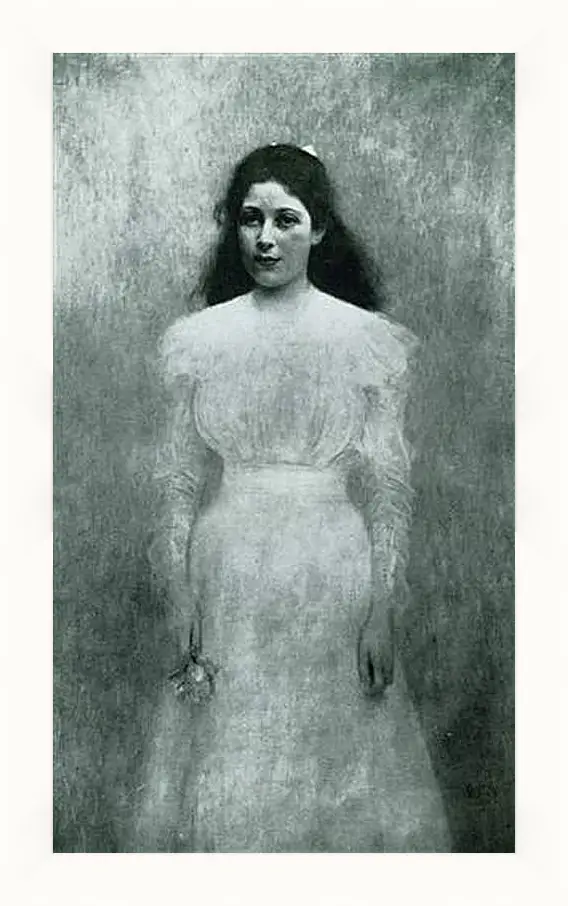 Картина в раме - Bildnis Trude Steiner. Густав Климт