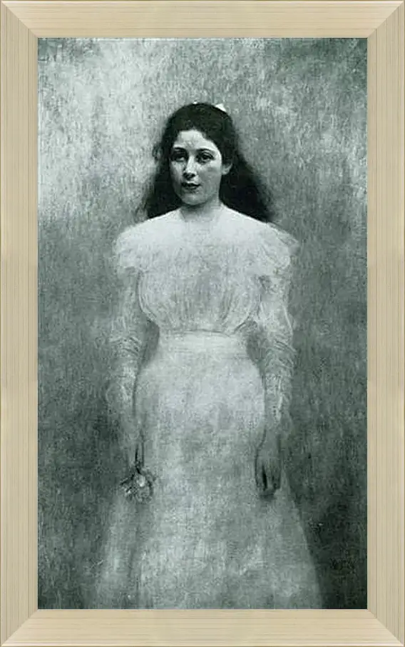 Картина в раме - Bildnis Trude Steiner. Густав Климт
