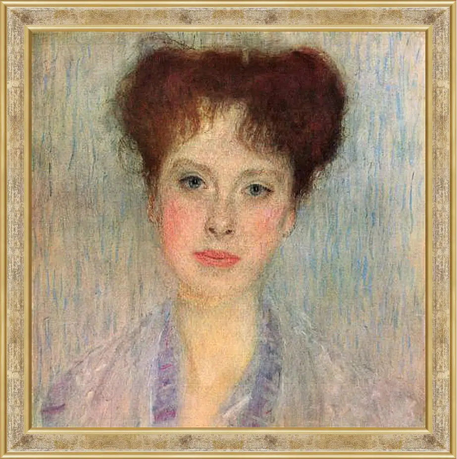 Картина в раме - Bildnis Gertha Fersovanyi (Detail). Густав Климт