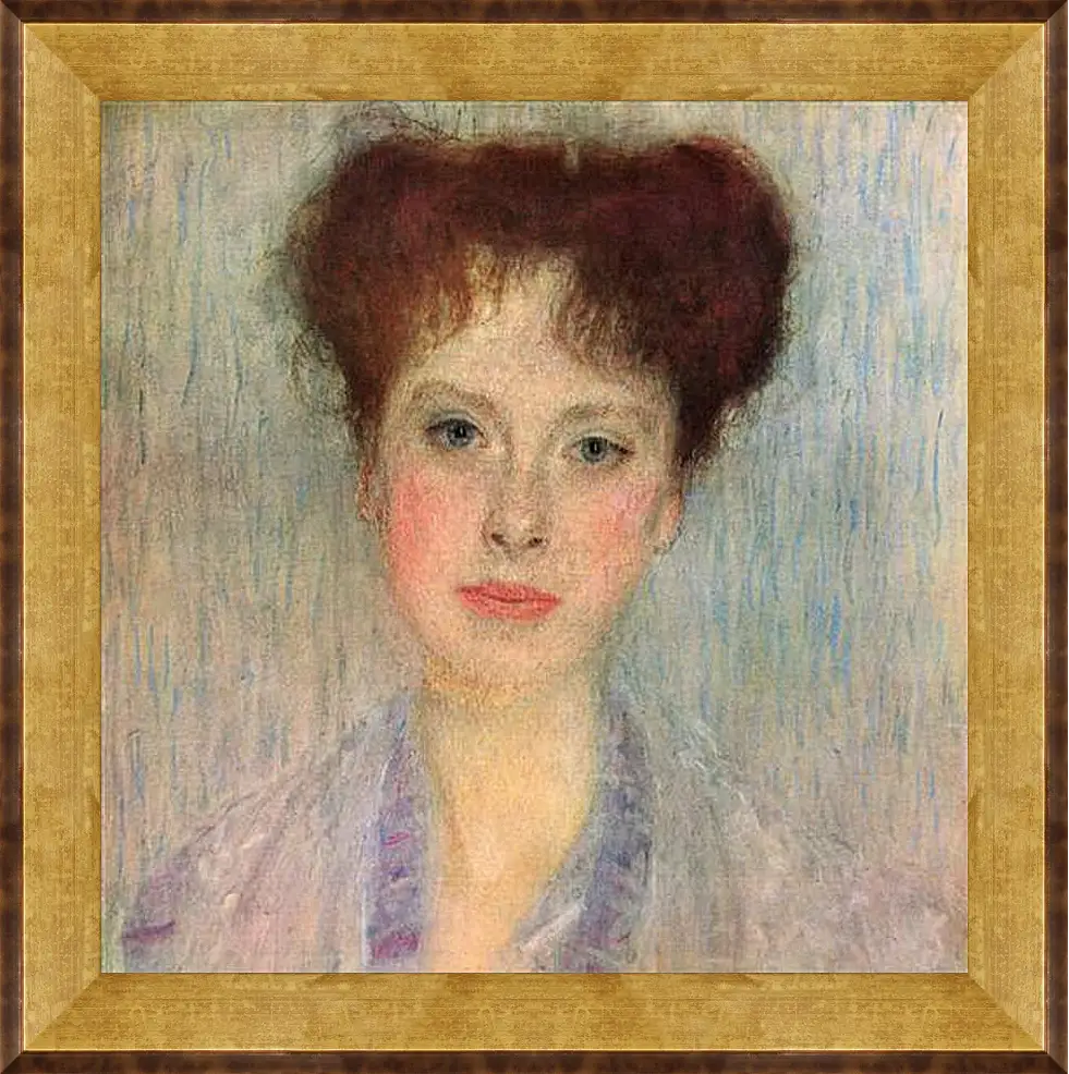 Картина в раме - Bildnis Gertha Fersovanyi (Detail). Густав Климт