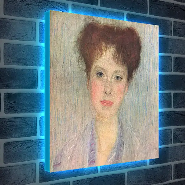 Лайтбокс световая панель - Bildnis Gertha Fersovanyi (Detail). Густав Климт