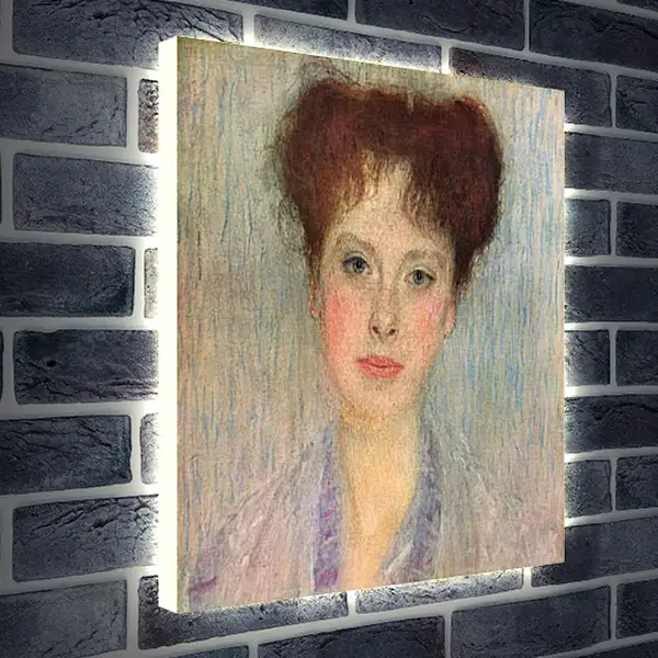 Лайтбокс световая панель - Bildnis Gertha Fersovanyi (Detail). Густав Климт