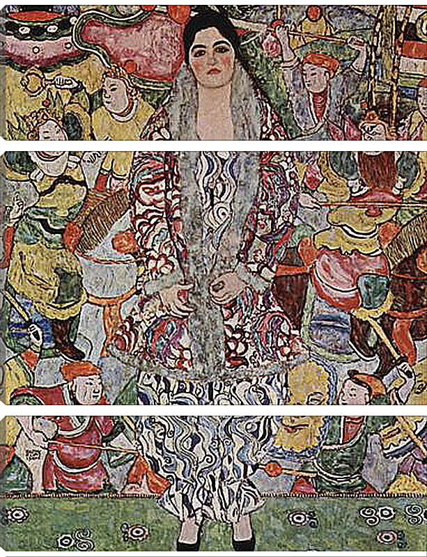 Модульная картина - Bildnis Friederike Maria Beer. Густав Климт