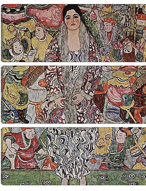 Модульная картина - Bildnis Friederike Maria Beer. Густав Климт