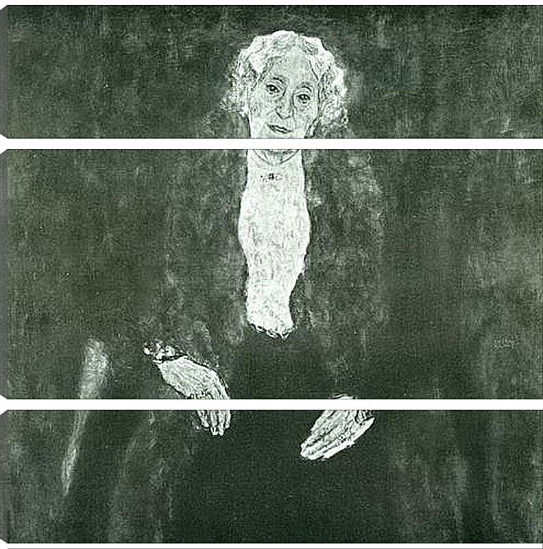 Модульная картина - Bildnis Charlotte Pulitzer. Густав Климт
