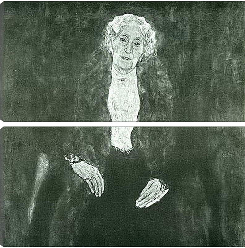 Модульная картина - Bildnis Charlotte Pulitzer. Густав Климт