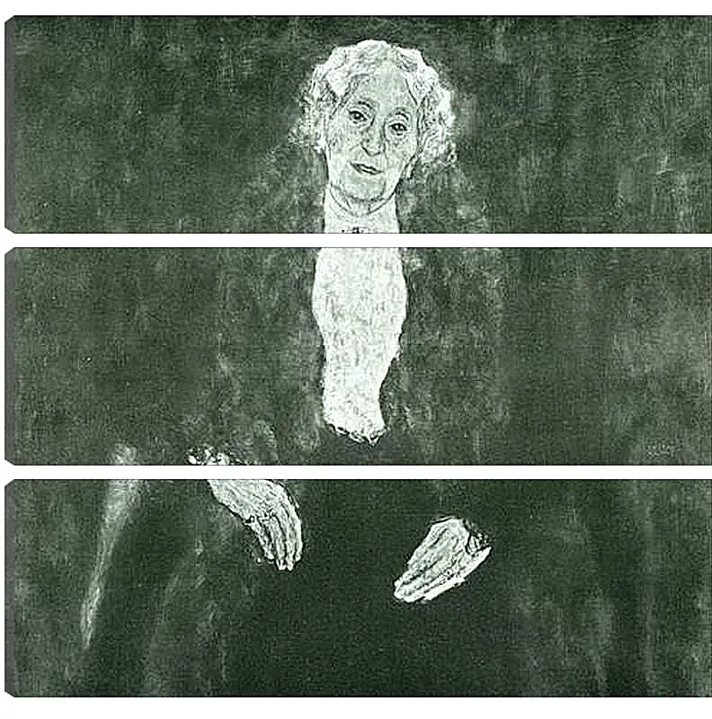 Модульная картина - Bildnis Charlotte Pulitzer. Густав Климт