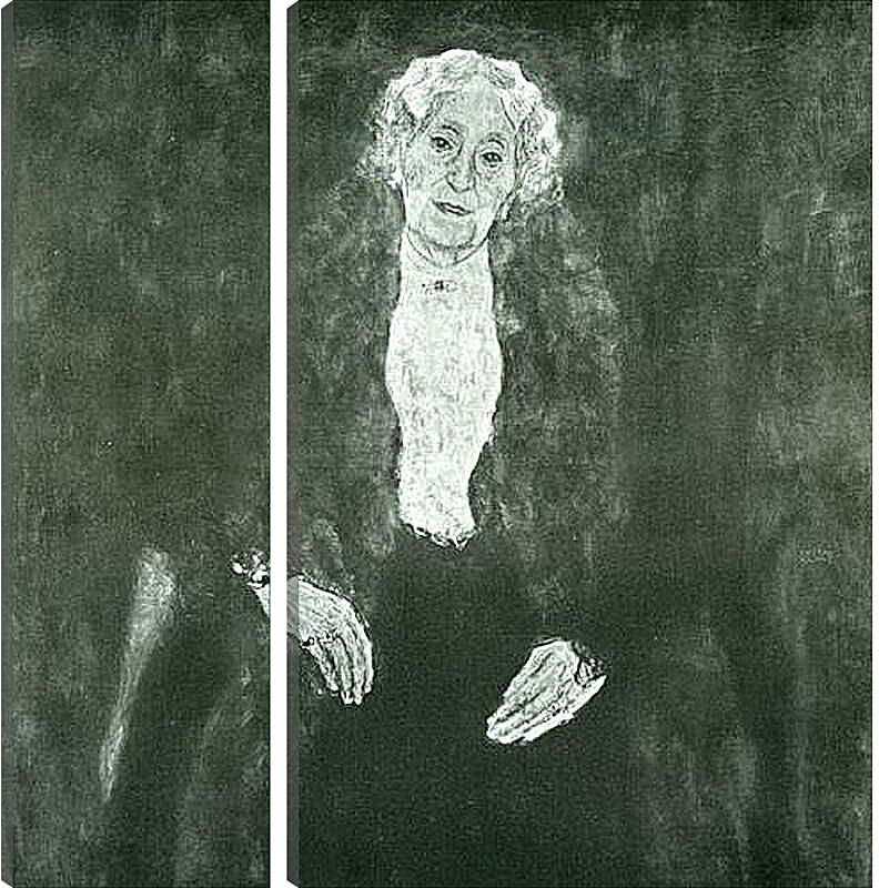 Модульная картина - Bildnis Charlotte Pulitzer. Густав Климт

