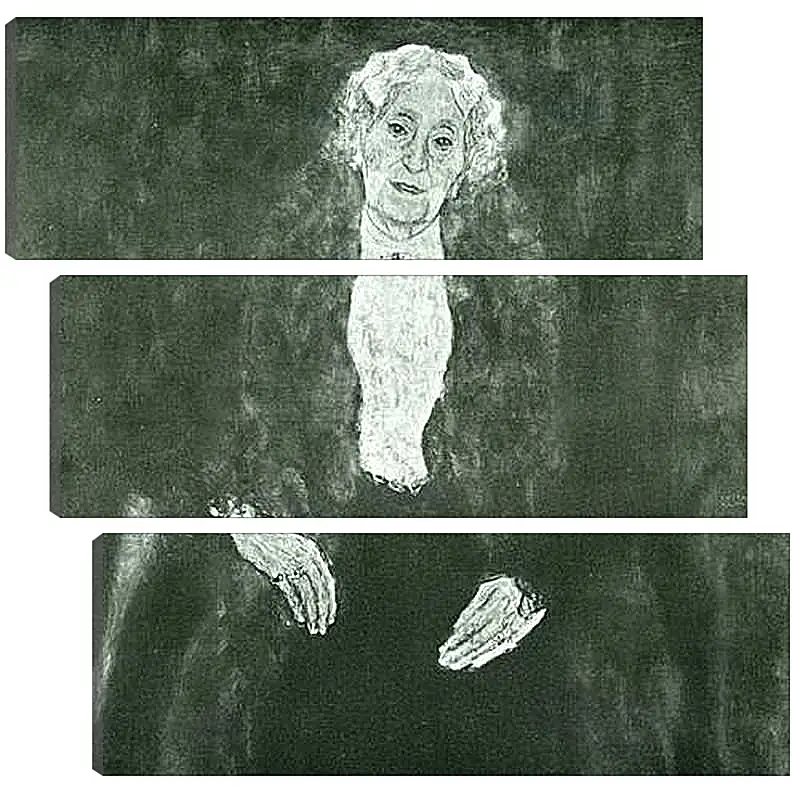 Модульная картина - Bildnis Charlotte Pulitzer. Густав Климт