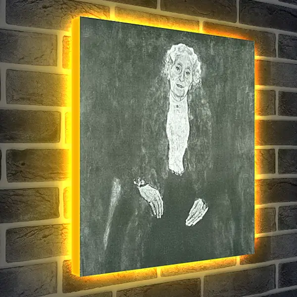 Лайтбокс световая панель - Bildnis Charlotte Pulitzer. Густав Климт