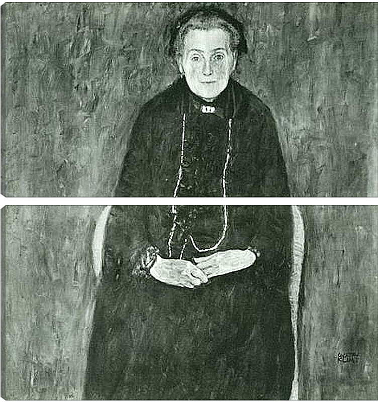 Модульная картина - Bildnis Barbara Floge. Густав Климт
